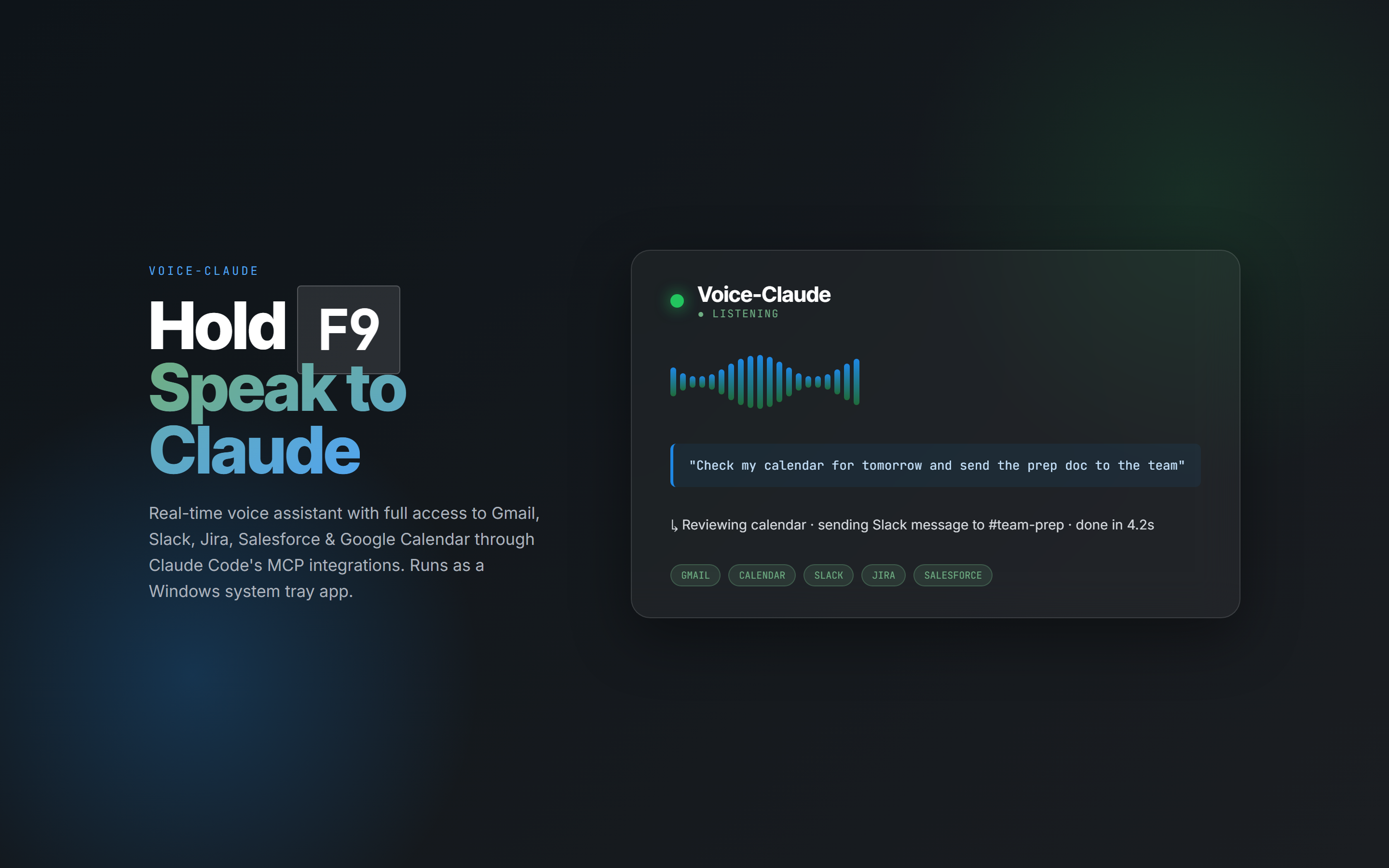 Voice Assistant screenshot